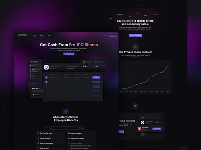 Prism.co concept design interface startup ui ux web web design