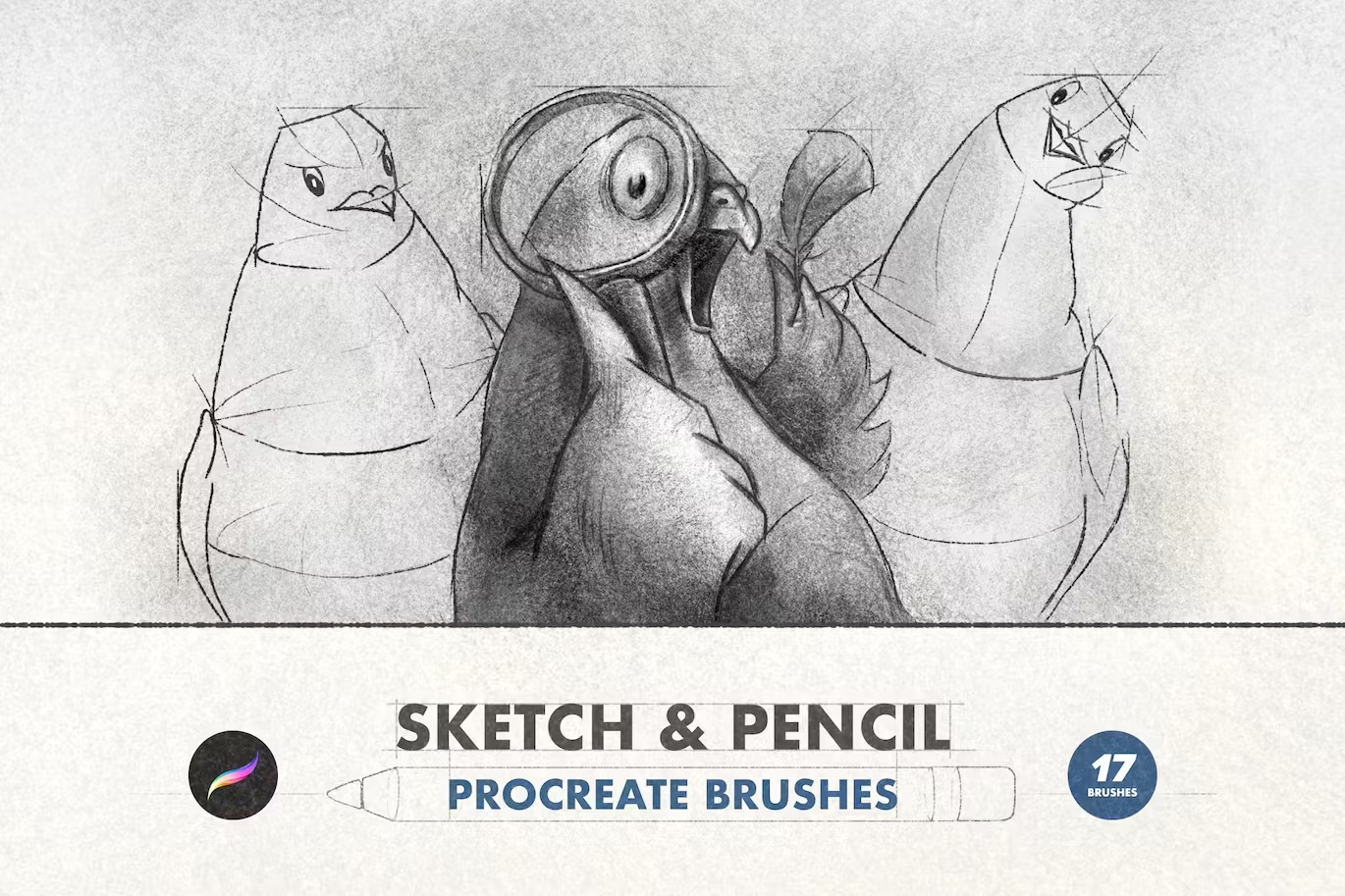 Best PROCREATE Pencil Brushes Free and Premium  BrushWarriors