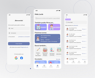 Medical Mobile App app mobile design figma health care medical app mobile design ui ui design ux ui