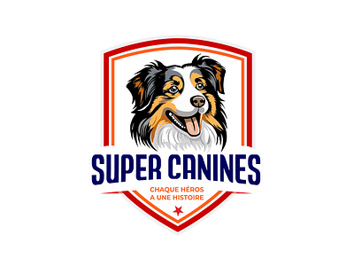 SUPER CANINES logo 3d logo branding canines design icon illustration logo logodesign logos minimalist logo super super canines llogo ui vector
