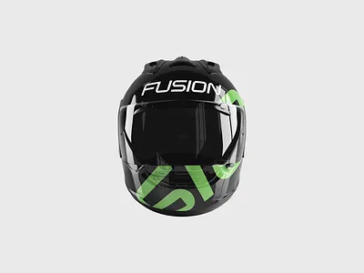 Fusion Helmet Design branding f1 helmet design identity motorsport race team racing