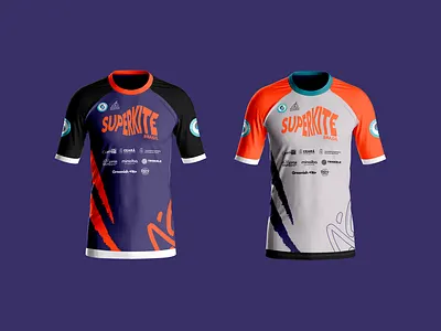 Superkite Surf Jersey clothing graphic design jersey kitesurf photoshop shirt superkite surf tshirt