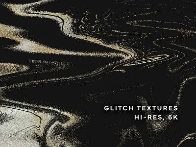 Abstract Wave Glitch Effect Textures premium