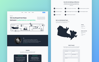 JLI Transportation Inc. - About custom vector graphics design distribution logistics ui ux vector website website redesign