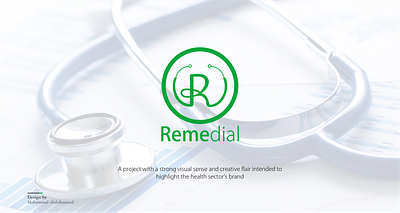 Remedial (Health Brand) branding graphic design logo
