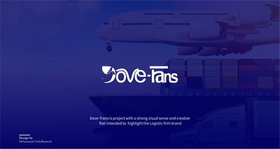 Dove-Trans (Logistic Brand) branding graphic design logo
