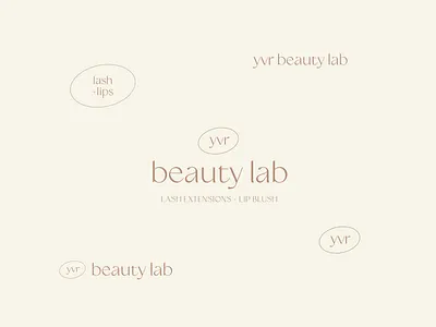 YVR Beauty Lab Branding branding design graphic design logo