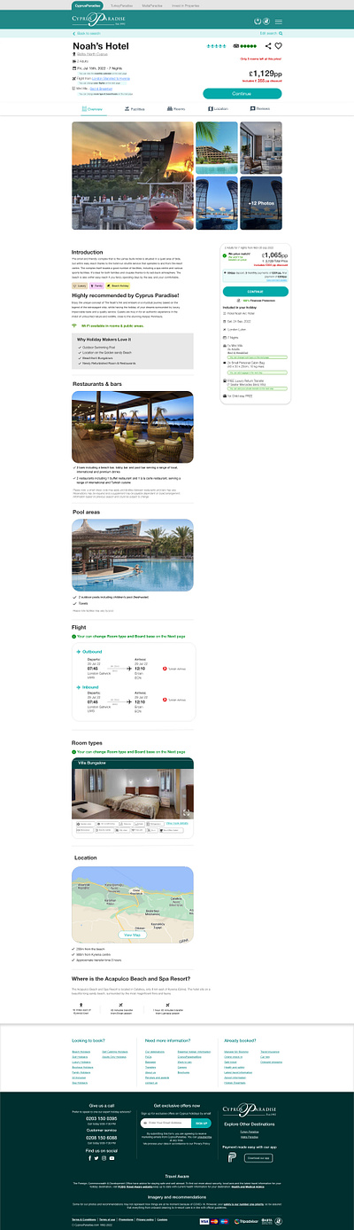 cyprusparadise.com app branding design graphic design illustration ui ux website