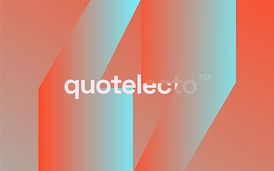 Quotelecto branding graphic design iden logo logodesign