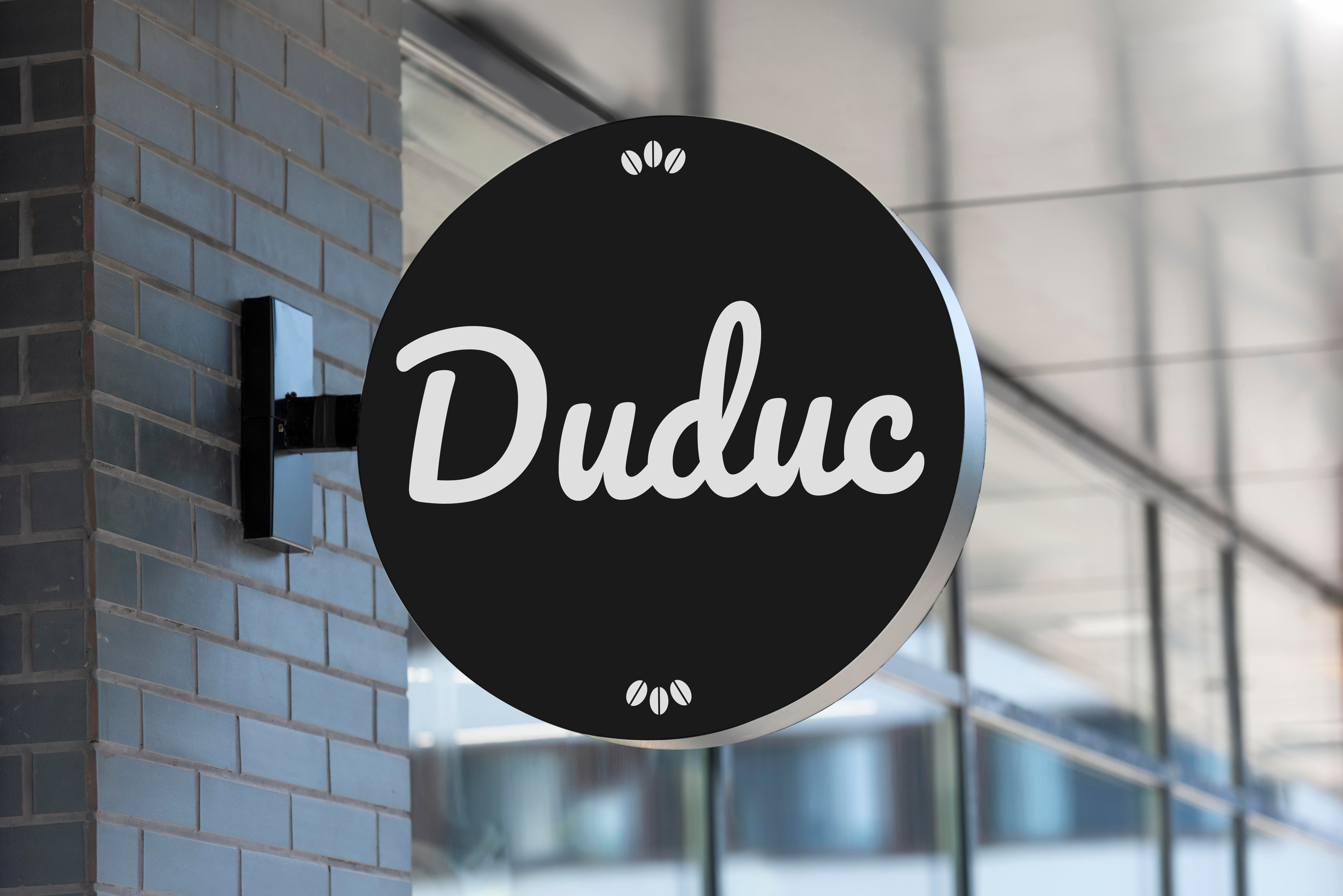 Duduc Café Brand Identity 3d animation branding cafe cafe logo chocolate graphic design identity identity design logo mockup motion graphics muffin bag paper bag paper bag mockup teaser video