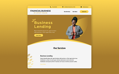 Financial Website Design design figma financial advisor financial website front end developer front end development graphic design ui ui design uiux visual designer web design web designer web developer web development website design website designer