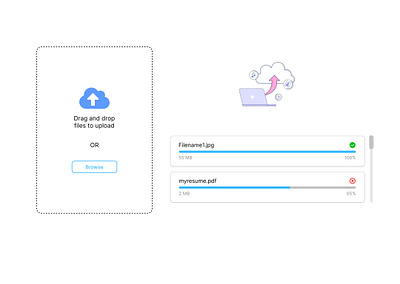 Daily UI 031 _ File Upload dailyui dailyuichallenge design uiux