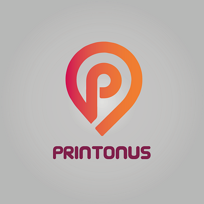 Logo for Prining brand branding design graphic design illustration logo