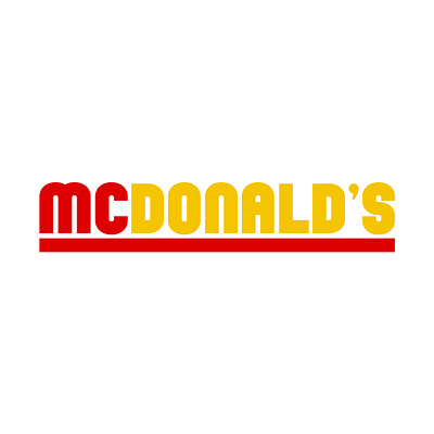 mcdonald's rebrand concept branding design graphic design lettering logo rebrand typography