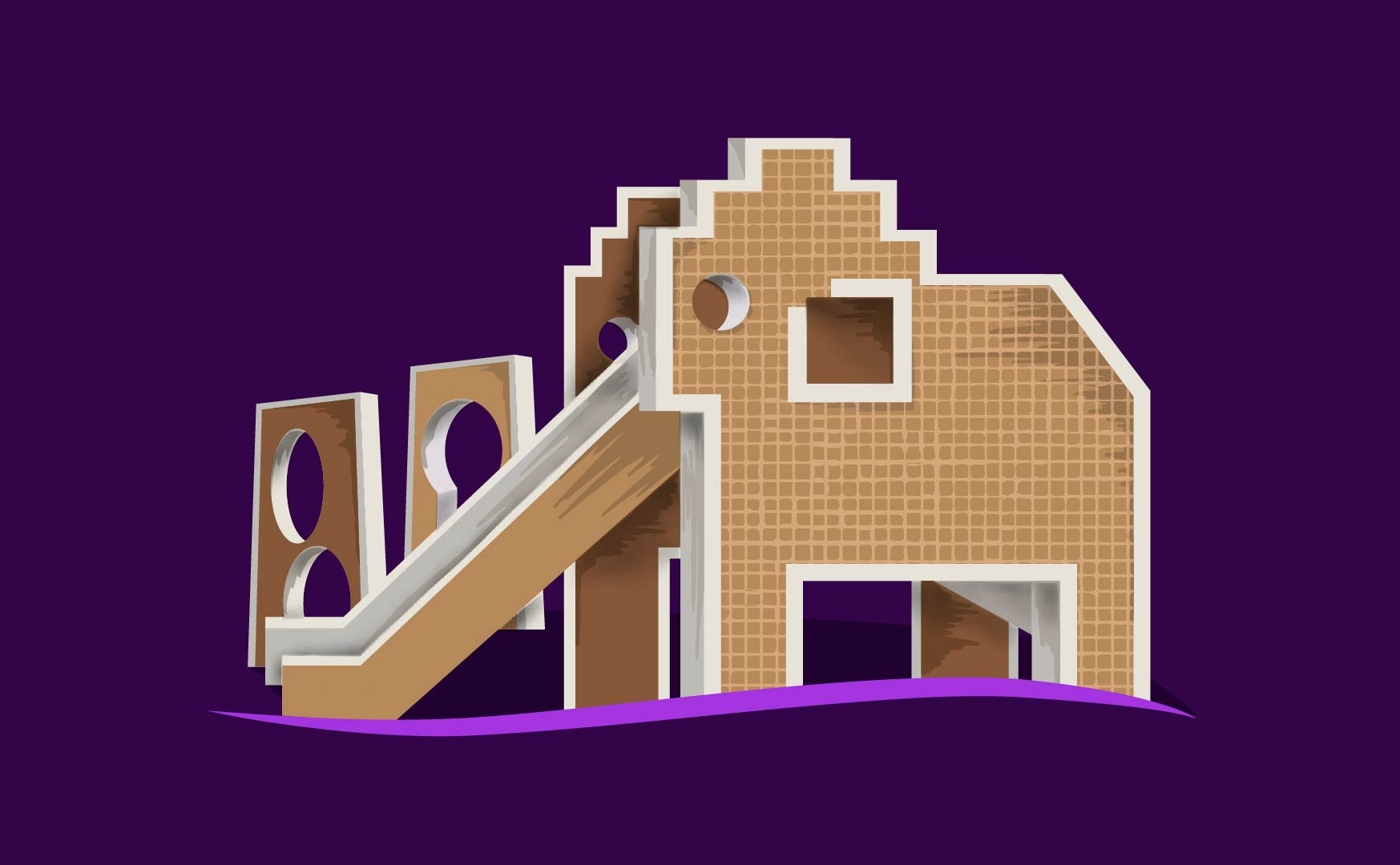 Elephant Character Close-up character character design character illustration elephant illustration vector