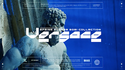 Project highlight: Versace animation branding design graphic design logo motion graphics typography