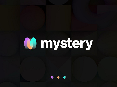 Mystery logo design brand identity branding colorful graphicdesign identity lettermark logo logos m m logo minimal modern monogram playful simple vivid
