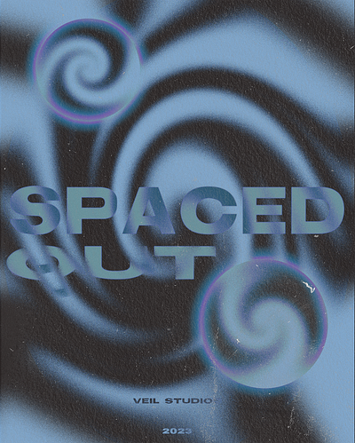 SPACED OUT design graphic design photoshop poster poster design