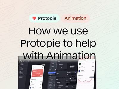 How we use Protopie for animations agency animations app design interactions interface mobile process protopie transitions tutorial ui ux web webapp websites