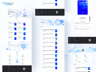 Ant Research Institute Website Design design ui ux