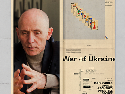 War of Ukraine 🙏 Newspaper Solonin (from WIP) barbed wire blooming flower crucifixion graphic design illustrations israel magazin cover newspaper cover playing cards product design social media the final solution ui ukraine ukrainian scream war war of israel war of ukraine web design youtube