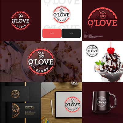 O'LOVE LOGO & BRANDING branding design graphic design illustration logo