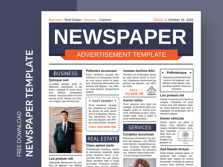 Newspaper Advertisement Free Google Docs Template by Free Google Docs ...