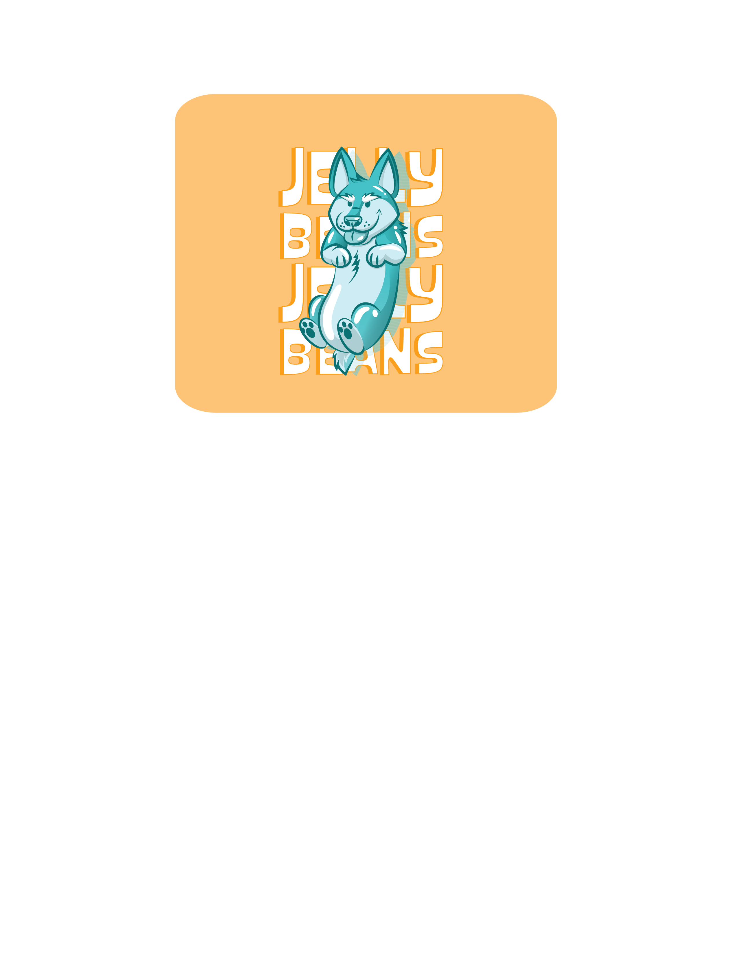 Jelly Beans bean branding cartoon corgi graphic design illustration pattern texture typography vector