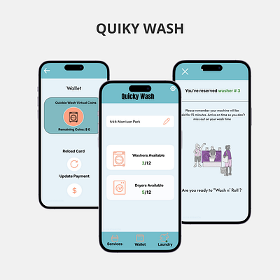 Quiky Wash: Laundry Mobile App For City Folk design feedback graphic design illustration ui ux
