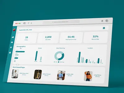 Analytic Dashboard analytic dashboard css dashboard design graphic design html mobile typography ui user experience user interface ux website
