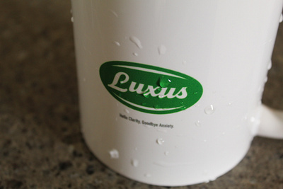 Luxus Soap Coffee Cup branding design graphic design logo typography