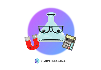 Yearn Education | Logo and 3D avatars design 3d blender branding illustrations logo