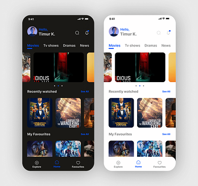 Tv app|Daily ui challenge#25 app design daily ui challenge daily ui challenge25 ui design