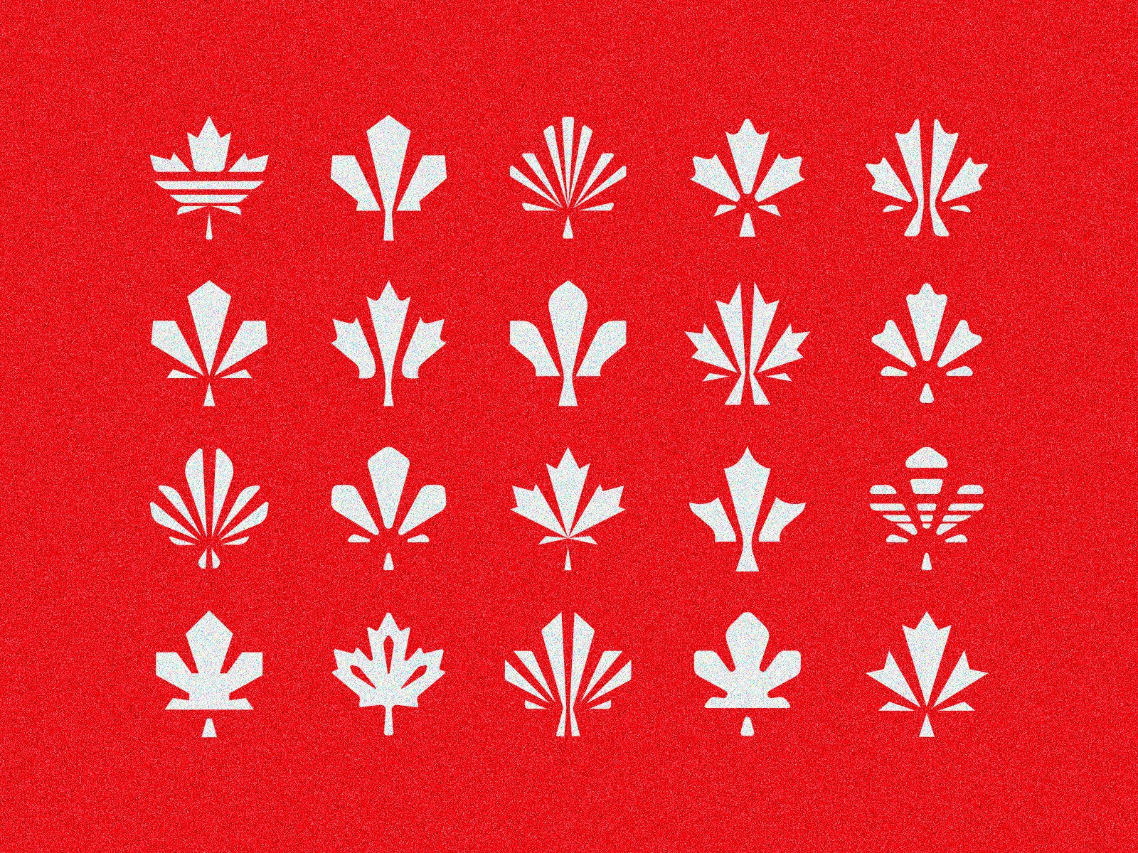 Example of Set Of Vector Logo Options