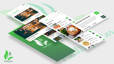 Food ordering app isometric Artboard presetation adobe illustrator adobe photoshop adobexd brand design branding graphic design logo ui uiux ux