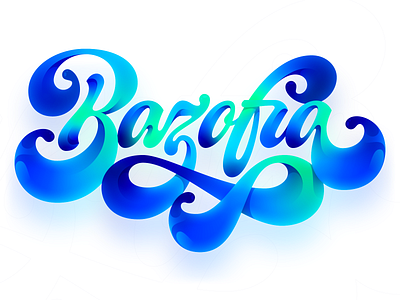 Bazofia bazofia branding design illustration illustrator letter lettering letters logo vector