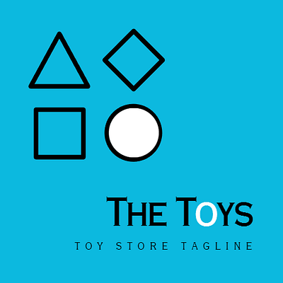 Toy Store Logo 3d animation branding graphic design logo motion graphics ui