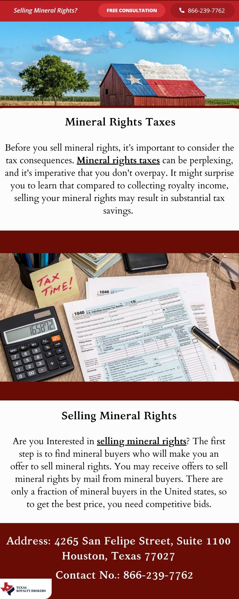 Mineral Rights Taxes by Texas Royalty Brokers on Dribbble