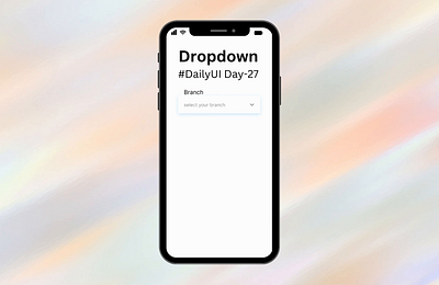 Dropdown #DailyUI Day-27 branding dailyui design figma graphic design illustration ui userinterface