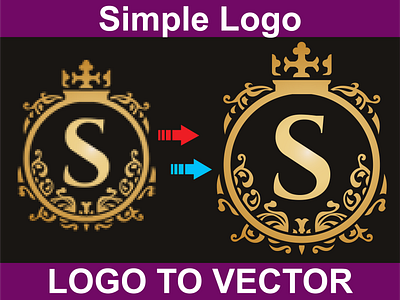 I will do vector tracing or convert to vector quickly design graphic design icon illustration logo vector