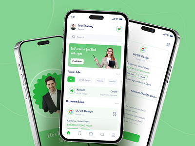 JobMatchr app design benefits career cover letter mobile app networking opportunities personalized recommendations resume salary skills ui ux design