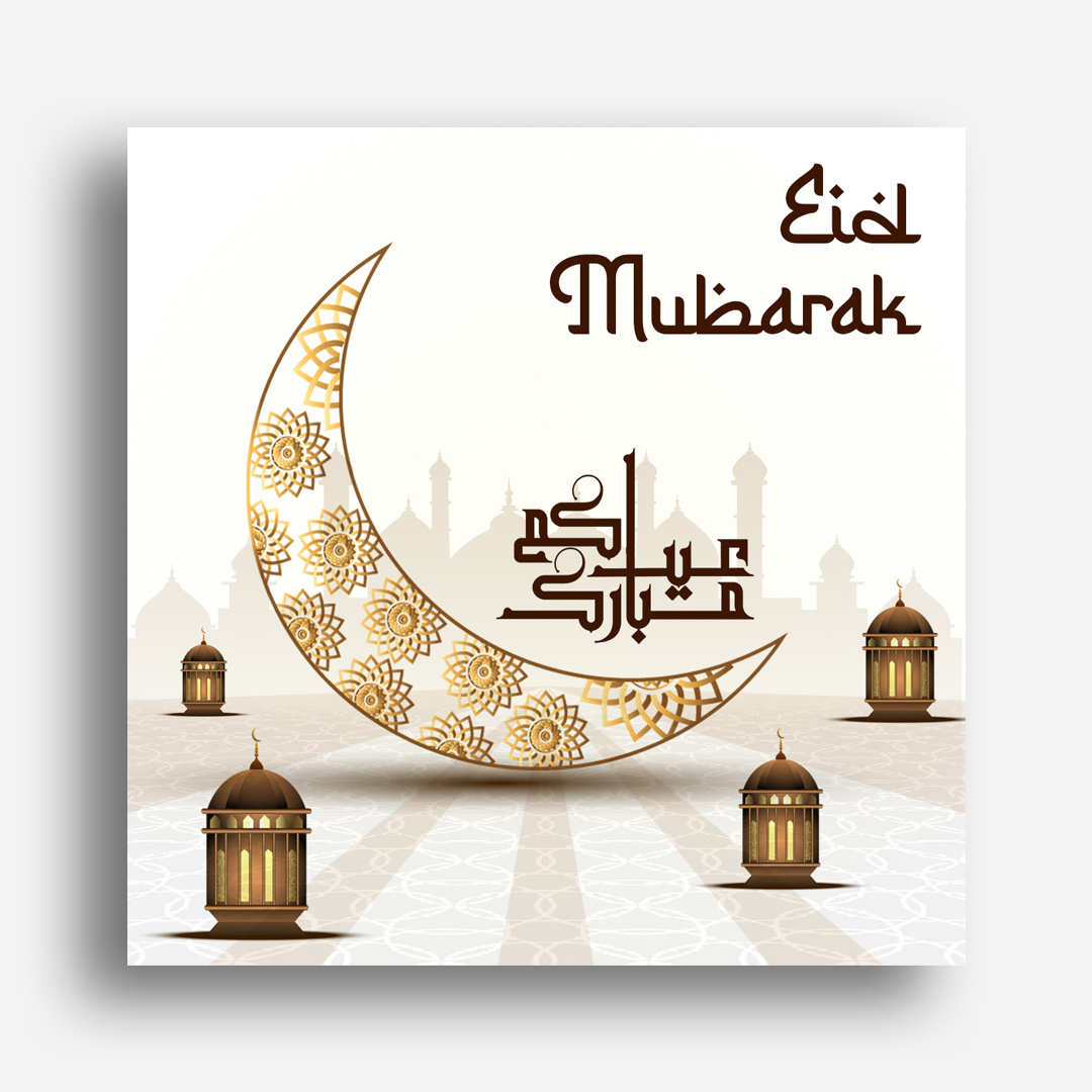 Eid Mubarak Social Media Post Banner Design banner branding cover creative design design facebook post graphic design illustration instagram post social media social media banner vector