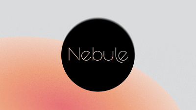 Nebule typeface book cover futuristic graphic design retro sci fi type design typeface