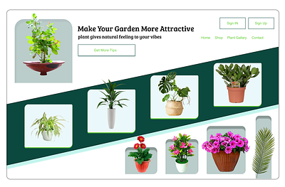 Web-Plant Pot UI animation plantpot ui ux webui