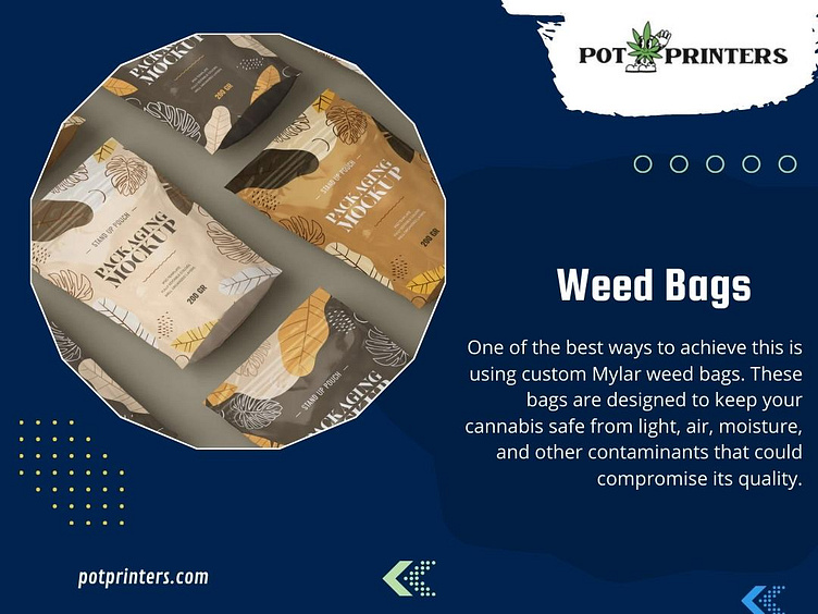 Weed Bags by Pot Printers on Dribbble