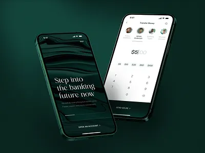 Mobile Banking App Design bank app bank card banking banking app e wallet finance finance app finance management financial app fintech fintech app investment money app money transfer payment transaction wallet app