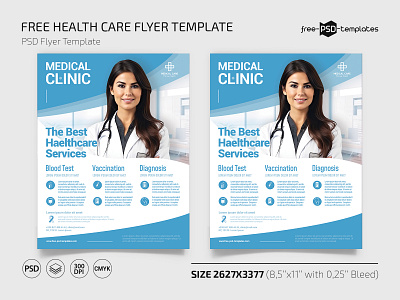 Free Health Care Flyer care event flyer flyers free freebie health healthcare photoshop print psd template templates