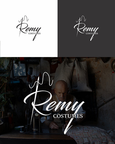 Remy Costume 3d branding clothingbrand fashion graphic design illustration logo logo identity minimalist streetwear tailor unique design vector