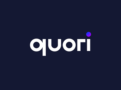 Quori — Logo Design abstract ai branding design geometric identity letter q lettering logo logotype mark minimal q sign type visual