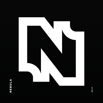 Nebula ainadedem branding dedem design illustration logia logo madagascar n type vector